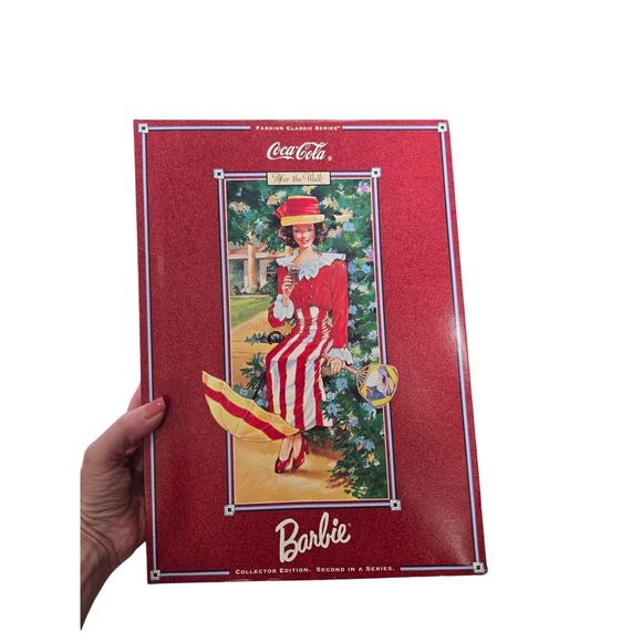 Vintage/1997 Collector Edition Coco Cola Barbie Doll Mattel, NIB - Picture 3 of 5